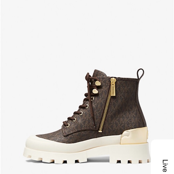 MICHAEL KORS
Payton Logo Combat Boot✨like new - Picture 6 of 10